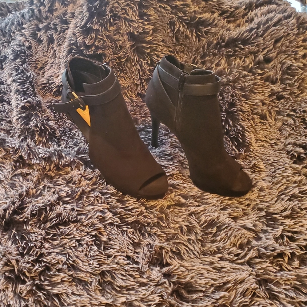 Peep Toe Booties